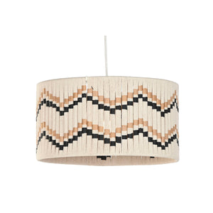 Ceiling Light Home ESPRIT Bicoloured Raffia 50 W 39 x 39 x 21 cm-1