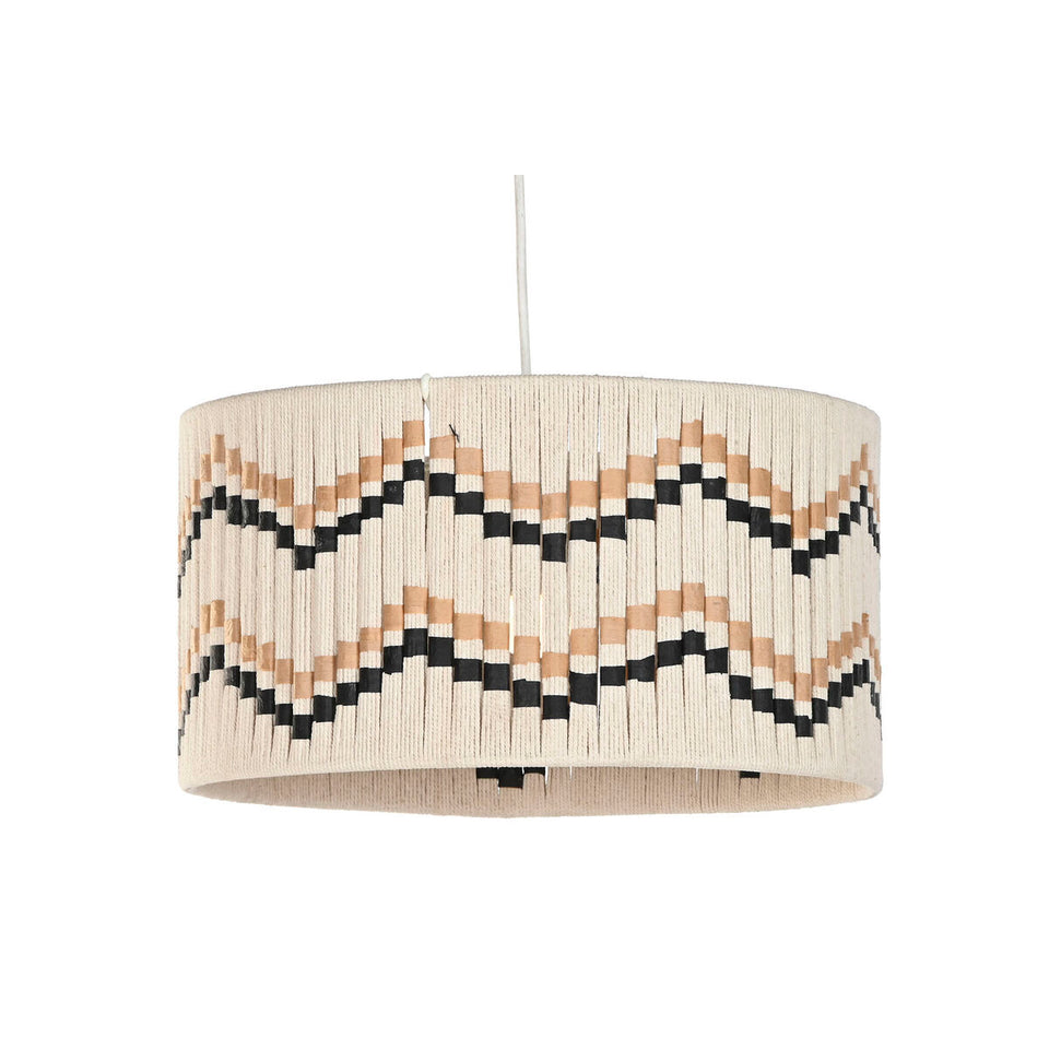 Ceiling Light Home ESPRIT Bicoloured Raffia 50 W 39 x 39 x 21 cm-1
