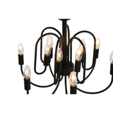Ceiling Light Home ESPRIT Black Metal 54 x 54 x 46 cm-2