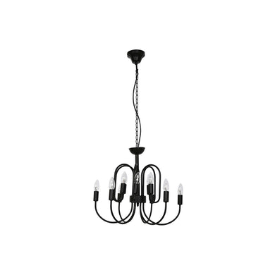 Ceiling Light Home ESPRIT Black Metal 54 x 54 x 46 cm-0