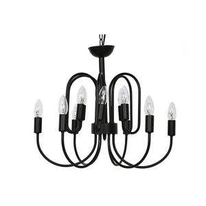 Ceiling Light Home ESPRIT Black Metal 54 x 54 x 46 cm-1