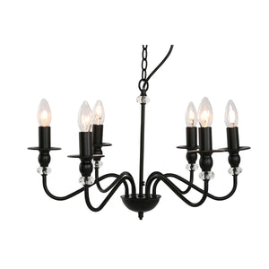 Ceiling Light Home ESPRIT Black Metal 25 W 54 x 54 x 46 cm-5