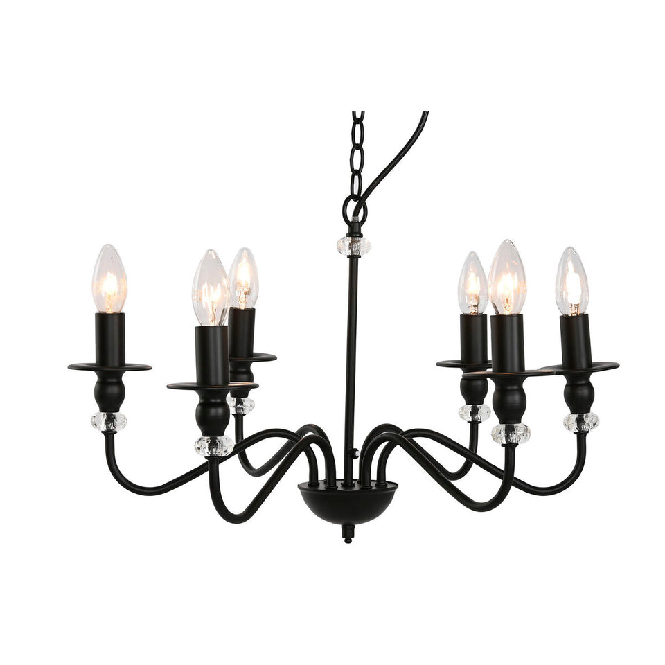 Ceiling Light Home ESPRIT Black Metal 25 W 54 x 54 x 46 cm-5