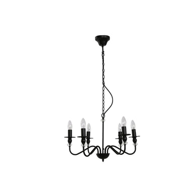 Ceiling Light Home ESPRIT Black Metal 25 W 54 x 54 x 46 cm-0