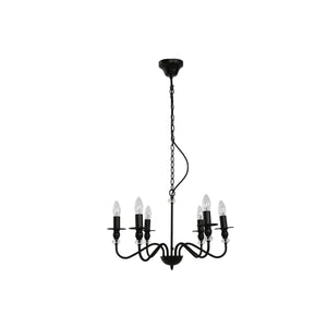 Ceiling Light Home ESPRIT Black Metal 25 W 54 x 54 x 46 cm-0