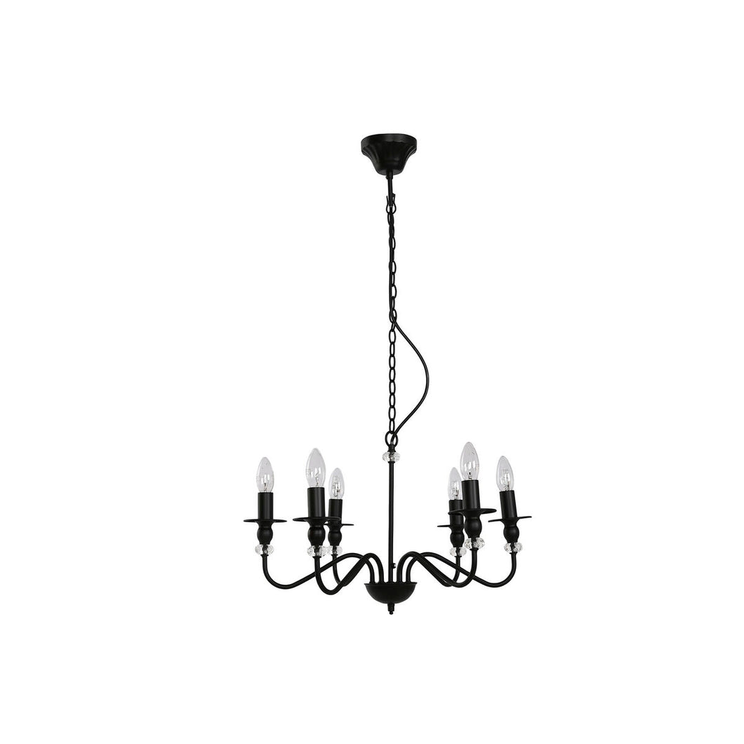 Ceiling Light Home ESPRIT Black Metal 25 W 54 x 54 x 46 cm-0
