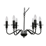 Ceiling Light Home ESPRIT Black Metal 25 W 54 x 54 x 46 cm-1