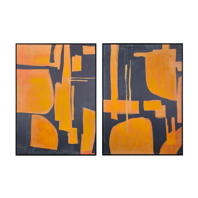 Canvas Home ESPRIT polystyrene Canvas 103 x 4,5 x 143 cm-0