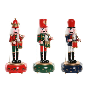 Christmas bauble Home ESPRIT Multicolour Nutcracker 10 x 10 x 30 cm-0
