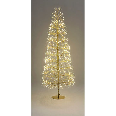 Christmas Tree Home ESPRIT Golden 40 x 40 x 120 cm-0