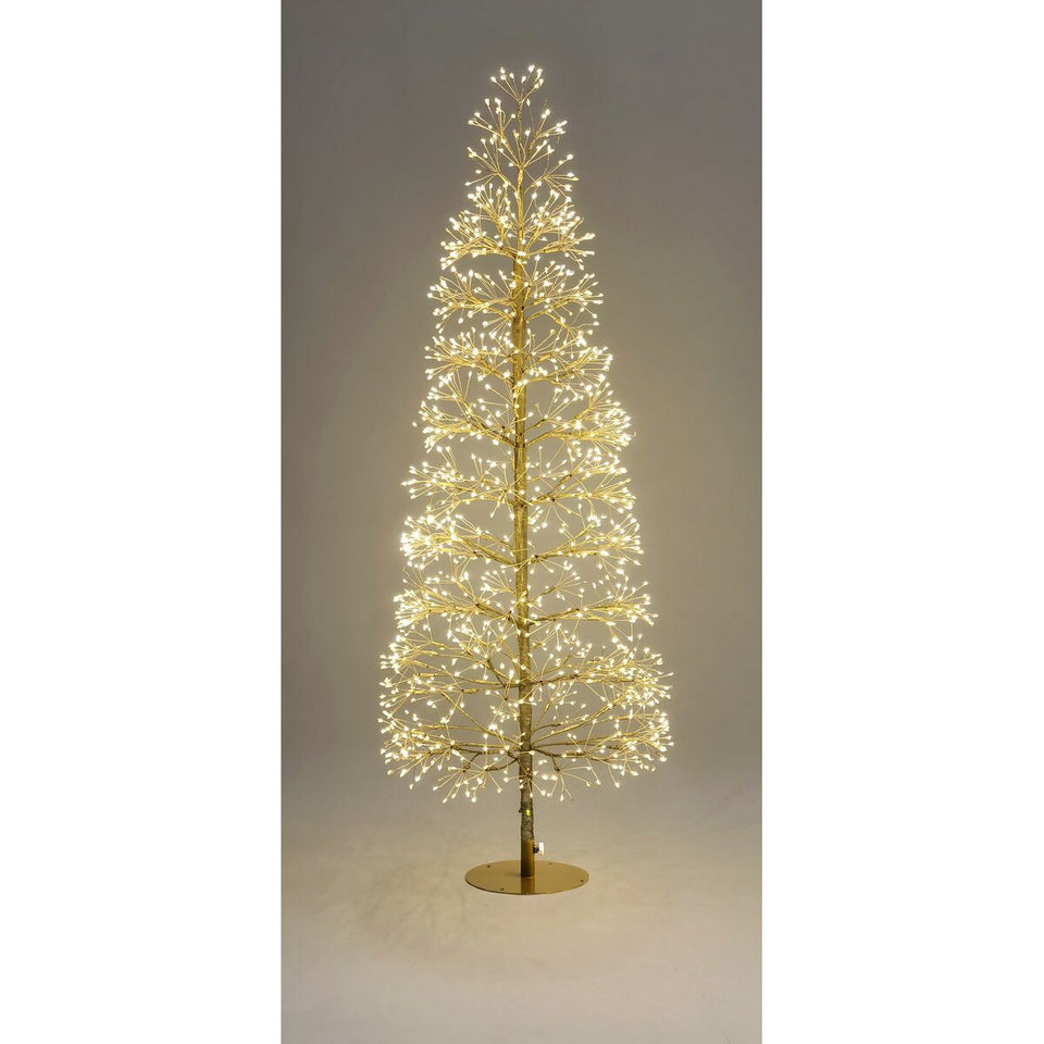 Christmas Tree Home ESPRIT Golden 40 x 40 x 120 cm-0