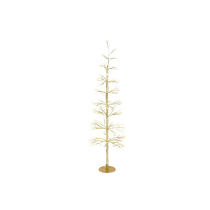 Christmas Tree Home ESPRIT Golden 40 x 40 x 120 cm-5