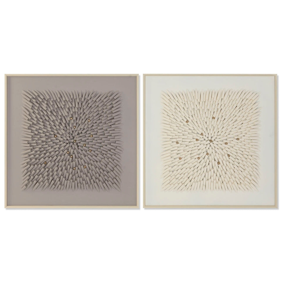 Canvas Home ESPRIT polystyrene Canvas 100 x 3,5 x 100 cm-0