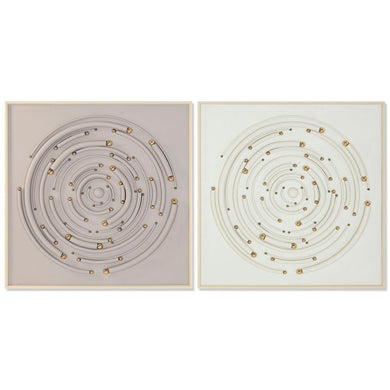 Canvas Home ESPRIT polystyrene Canvas 100 x 3,5 x 100 cm-0