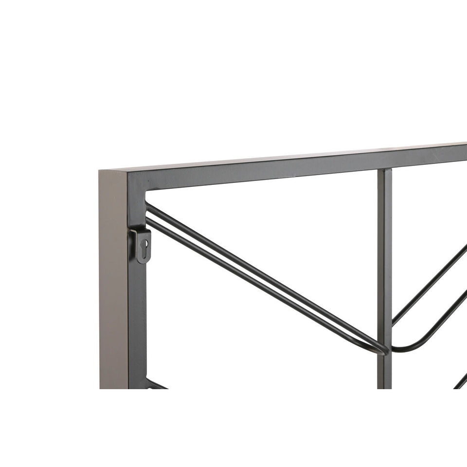 Bottle rack Home ESPRIT Black 70 X 6 X 160 CM-2