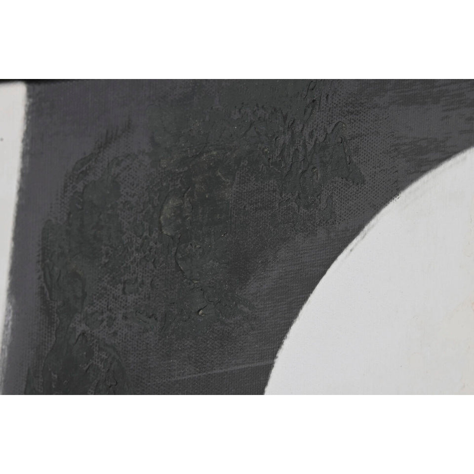 Canvas Home ESPRIT Brown Black Abstract Urban 90 x 4 x 120 cm (2 Units)-2
