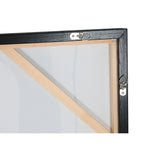 Canvas Home ESPRIT Brown Black Abstract Urban 90 x 4 x 120 cm (2 Units)-1