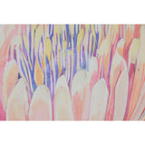 Canvas Home ESPRIT Green Pink Flowers Shabby Chic 75 x 4 x 100 cm (2 Units)-2
