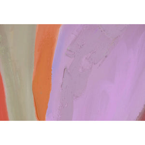 Canvas Home ESPRIT Orange Light mauve Modern Urban 100 x 4 x 140 cm (2 Units)-2