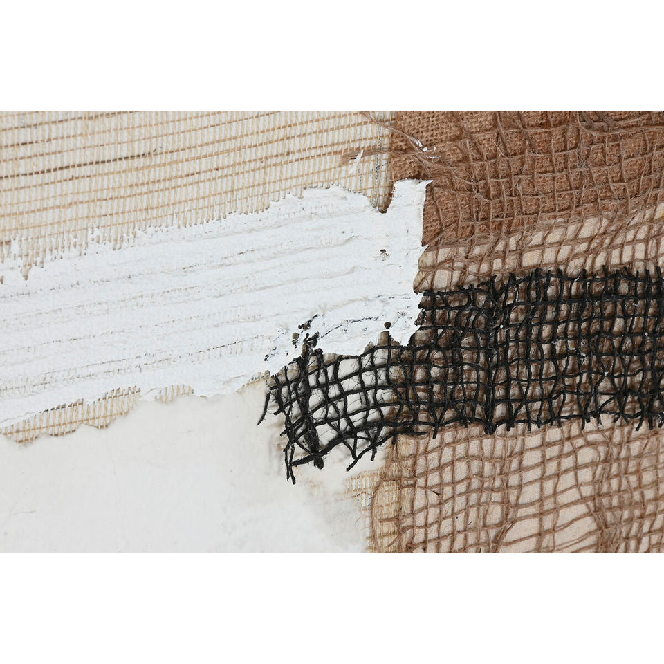 Canvas Home ESPRIT Brown Grey Abstract Urban 150 x 3 x 50 cm (2 Units)-2