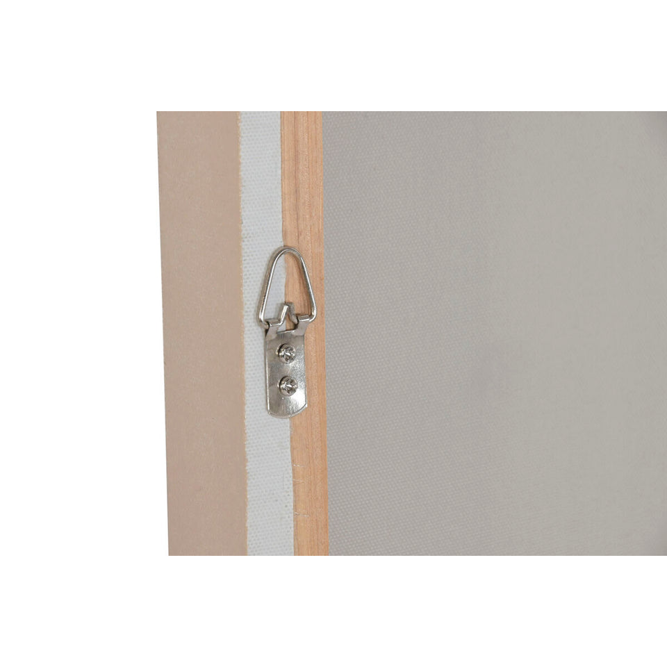 Canvas Home ESPRIT Beige Modern Scandinavian 90 x 3,5 x 120 cm (2 Units)-1