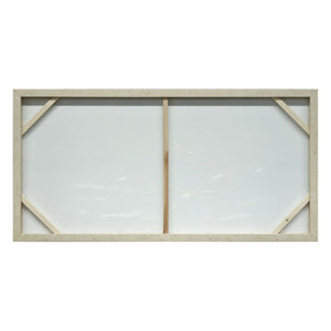 Canvas Home ESPRIT Blue White Mediterranean Seagull 140 x 3,7 x 70 cm (2 Units)-1