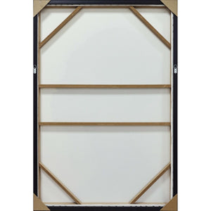 Canvas Home ESPRIT Black Golden 83 x 4 x 123 cm (2 Units)-2