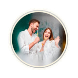 Bathroom mirror with LED light KSIX Oasis E 36 W 1000 Lm-2