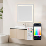 Bathroom mirror with LED light KSIX Aqua E 36 W 1300 lm-7