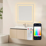 Bathroom mirror with LED light KSIX Aqua E 36 W 1300 lm-6
