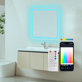 Bathroom mirror with LED light KSIX Aqua E 36 W 1300 lm-4