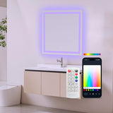 Bathroom mirror with LED light KSIX Aqua E 36 W 1300 lm-3