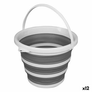 Bucket with Handle Confortime 10 L 34 x 33 x 25 cm (12 Units)-0
