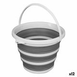 Bucket with Handle Confortime 10 L 34 x 33 x 25 cm (12 Units)-0