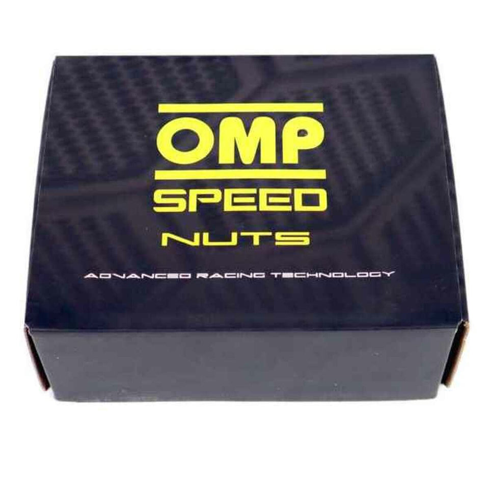 Set Nuts OMP 7075 Gold 40 mm 20 uds M12 x 1,25-1