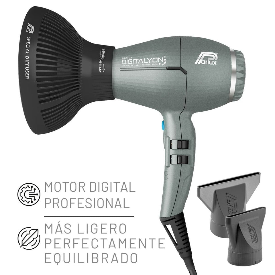 Hairdryer Parlux Digitalyon Grey 2400 W-1