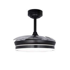Ceiling Fan CristalRecord 85-065-46-180 Black 45 W Ø 92 cm-3