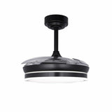 Ceiling Fan CristalRecord 85-065-46-180 Black 45 W Ø 92 cm-3