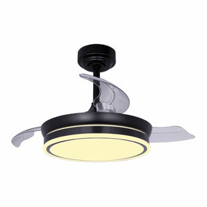 Ceiling Fan CristalRecord 85-065-46-180 Black 45 W Ø 92 cm-9