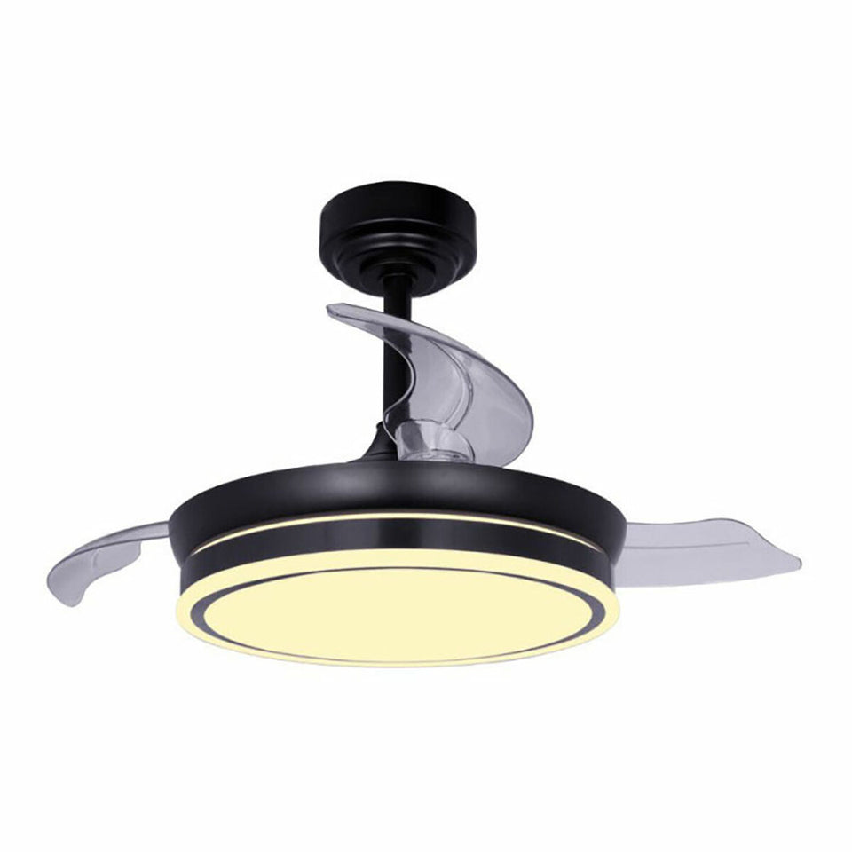 Ceiling Fan CristalRecord 85-065-46-180 Black 45 W Ø 92 cm-9