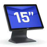 All in One iggual TPV AIO 15" J4125 4GB + 128GB 6USB 15" Intel Celeron J4125 4 GB RAM 128 GB SSD-1