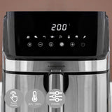 Air Fryer InnovaGoods Fryinn Pro 5500 Black 1700 W 5,5 L Stainless steel-11