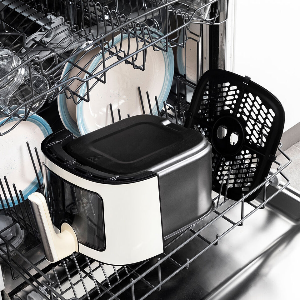 Air Fryer InnovaGoods Vynner Pro 6500 Cream 1700 W 6,5 L Stainless steel-8