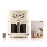 Air Fryer InnovaGoods Vynner Pro 6500 Cream 1700 W 6,5 L Stainless steel-2