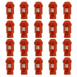 Set Nuts OMP 7075 Orange 20 uds M14 x 1,25-2