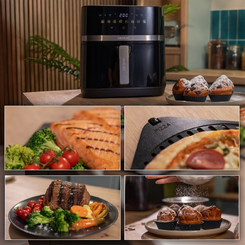 Air Fryer Cecotec Cecofry&Grill Duoheat 8000 2200 W 8 L-2