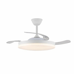 Ceiling Fan CristalRecord White 72 W (3000 K) (4000 K)-3