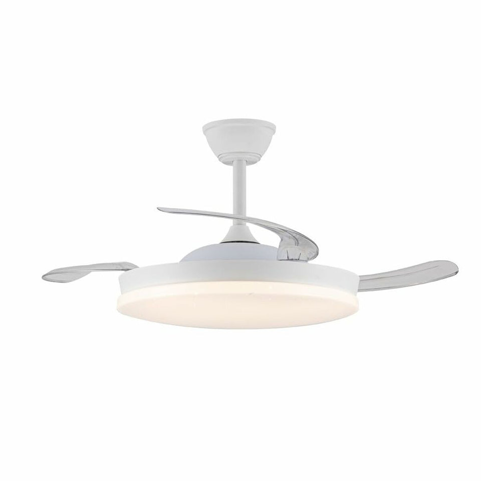 Ceiling Fan CristalRecord White 72 W (3000 K) (4000 K)-3