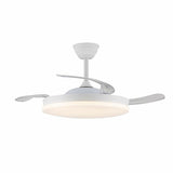 Ceiling Fan CristalRecord White 72 W (3000 K) (4000 K)-3