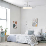Ceiling Fan CristalRecord White 72 W (3000 K) (4000 K)-1